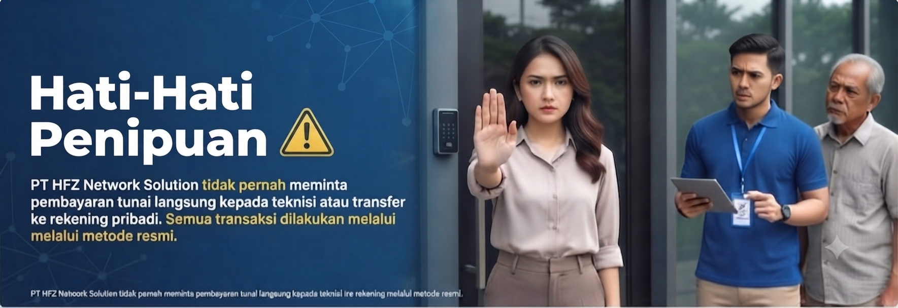 Hati-hati penipuan